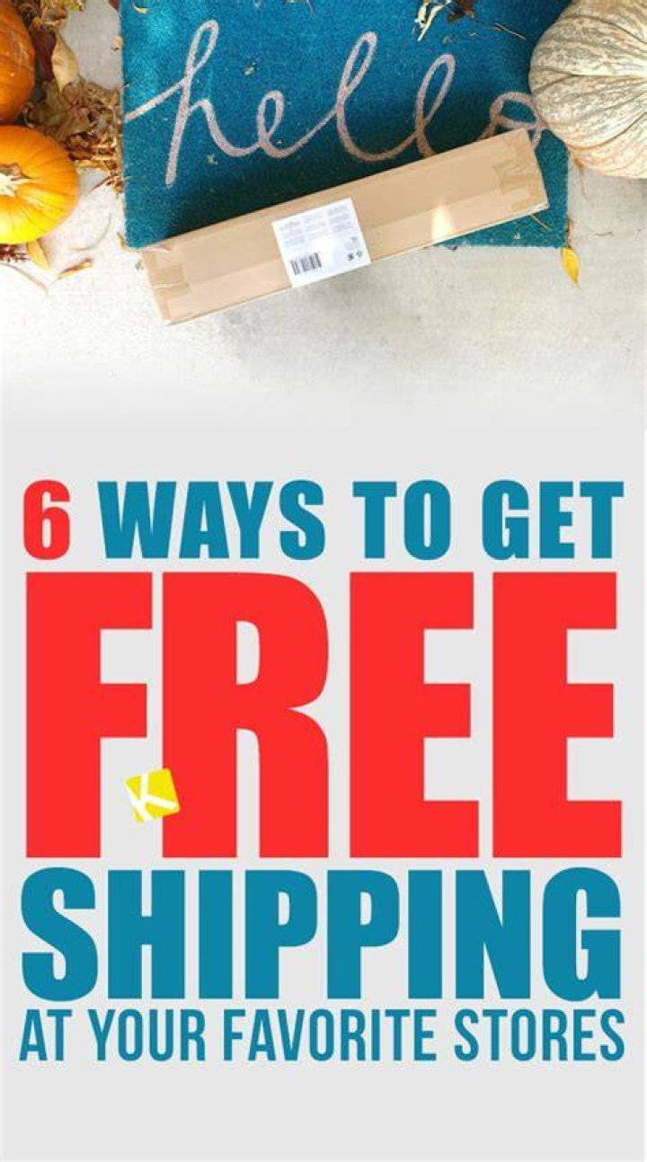How do you get free shipping on orders?