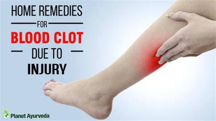 How do you get rid of blood clots in your body?