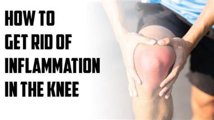 How do you get rid of inflammation in the knee?