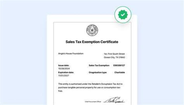 How do you get tax exempt on purchases?