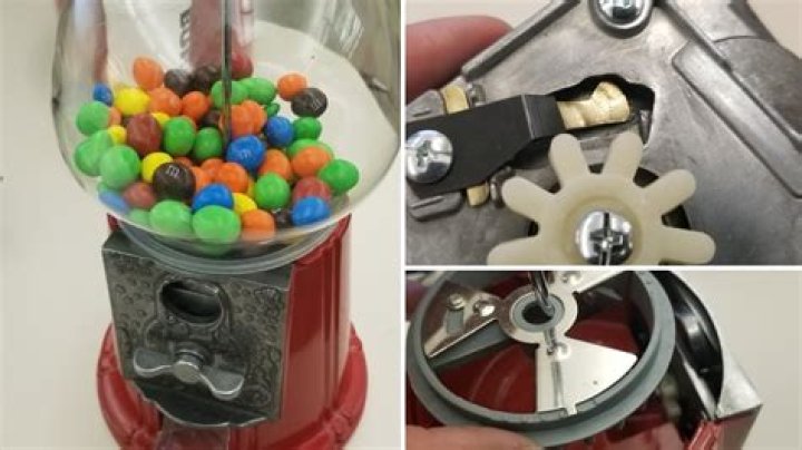 How do you get the coins out of the gumball machine?