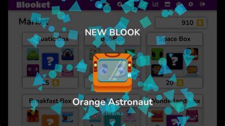 How do you get the orange astronaut in Blooket?