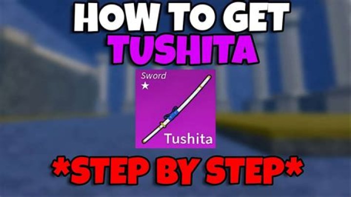 How do you get the tushita sword in Blox fruit?