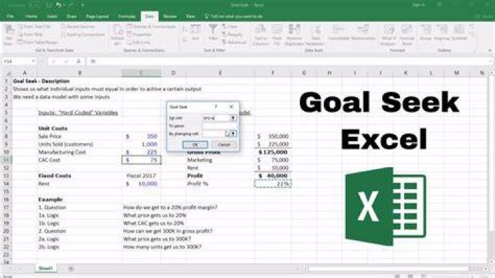 How do you Goal Seek with multiple variables?