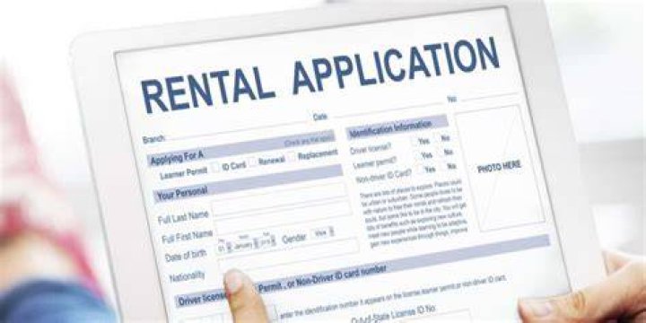 How do you handle a rental application?