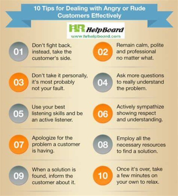 How do you handle an angry customer simple answer?