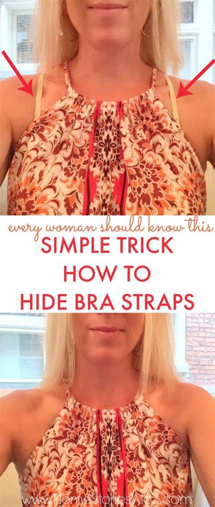 How do you hide bra straps?