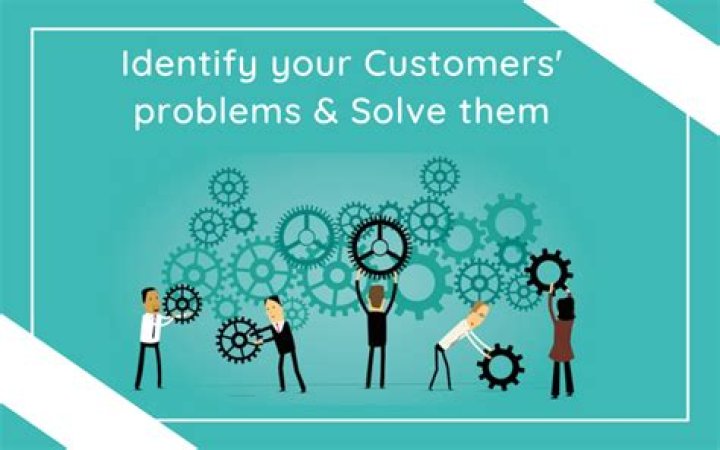 How do you identify problems with customers?