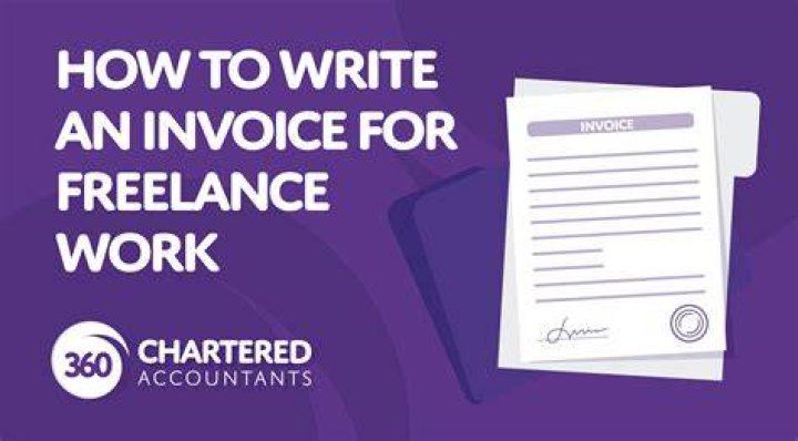 How do you invoice clients for freelance work?