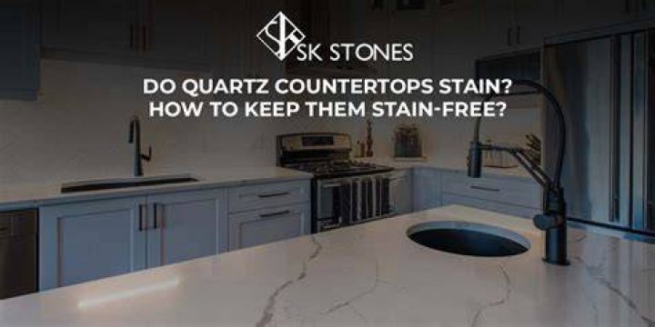 How do you keep quartz countertops from staining?