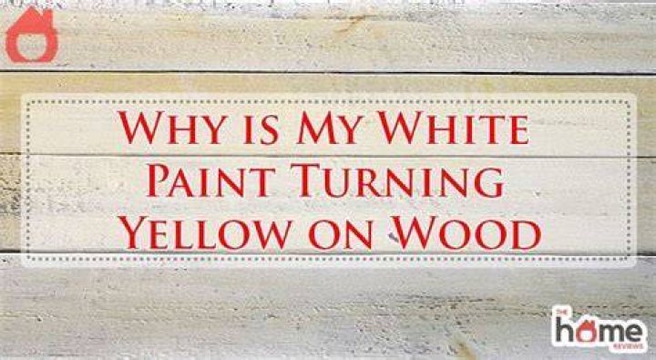 How do you keep white paint from turning yellow?
