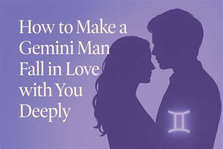 How do you know if a Gemini man is in love with you?
