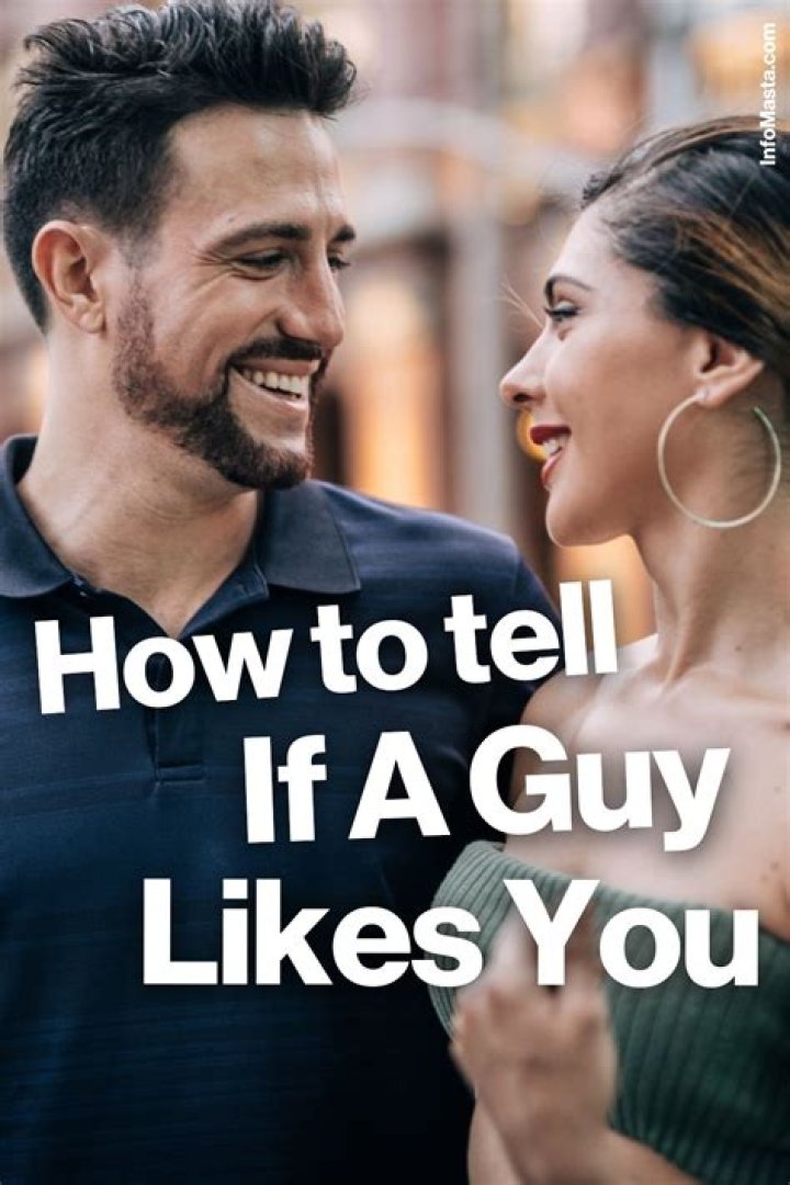 How do you know if a guy likes you physically?