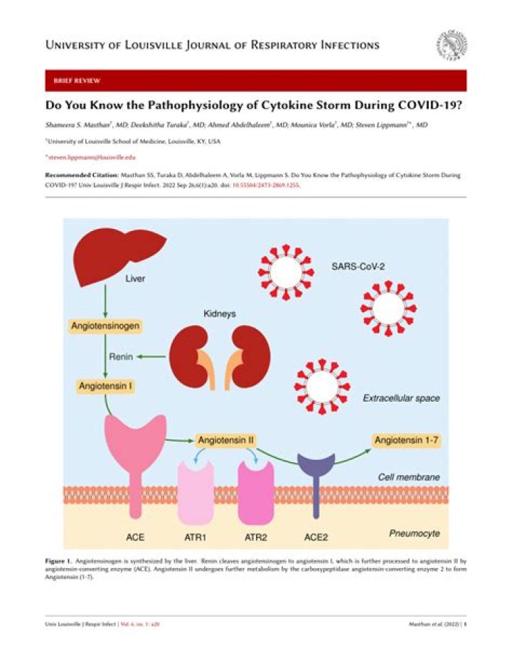 How do you know if you are having a cytokine storm?