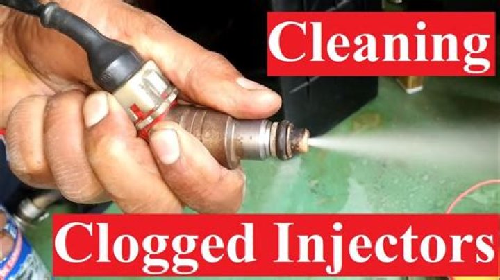 How do you know if you have a clogged fuel injector?