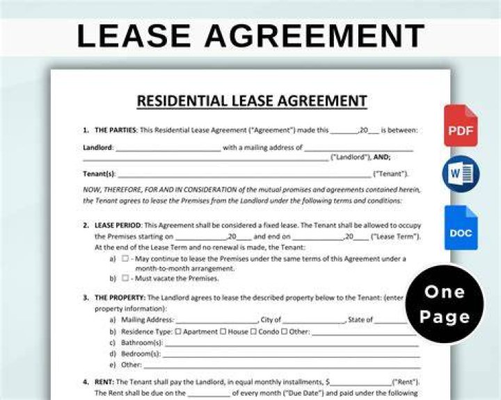 How do you lease a property?