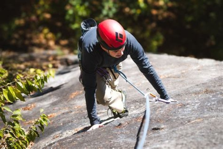 How do you look cute while rock climbing?