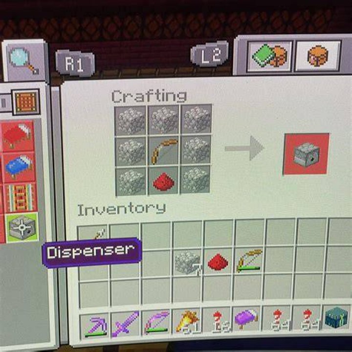 How do you make a dispenser shoot lava in Minecraft?