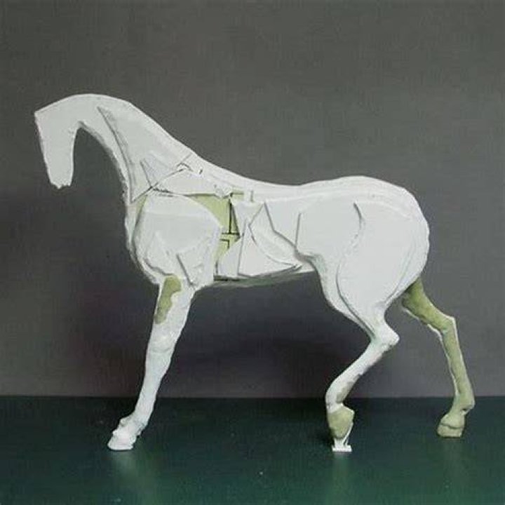 How do you make a horse white?