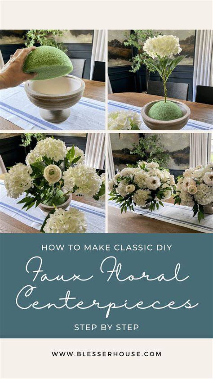 How do you make floral arrangements without floral foam?