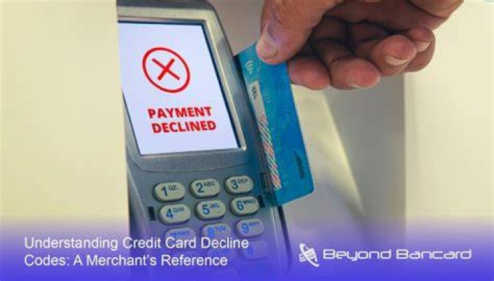 How do you make sure your card does not decline?
