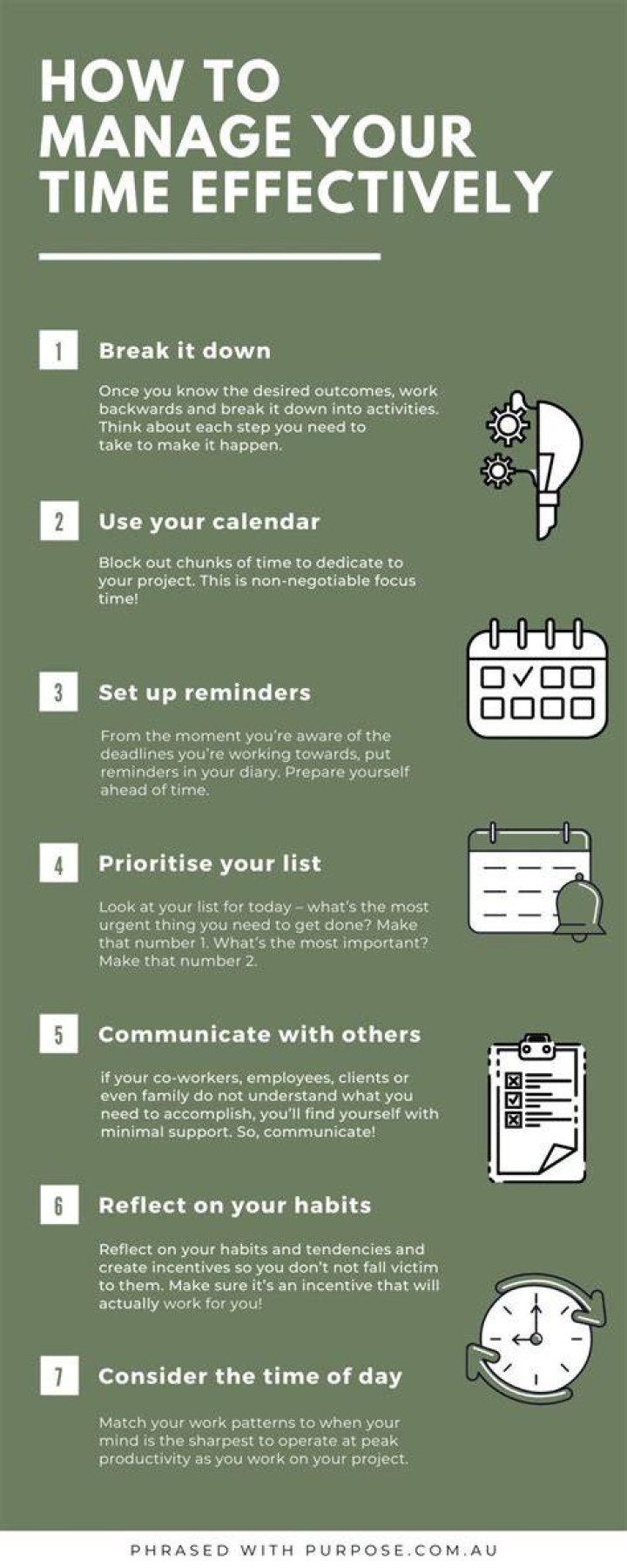 How do you manage your time deadlines?