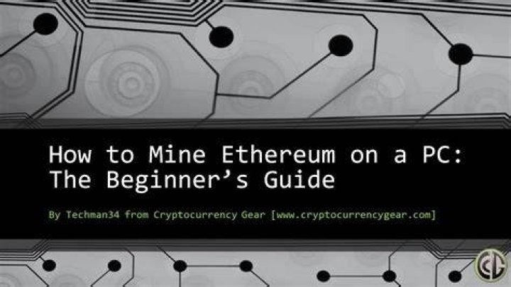 How do you mine ethereum on PC?