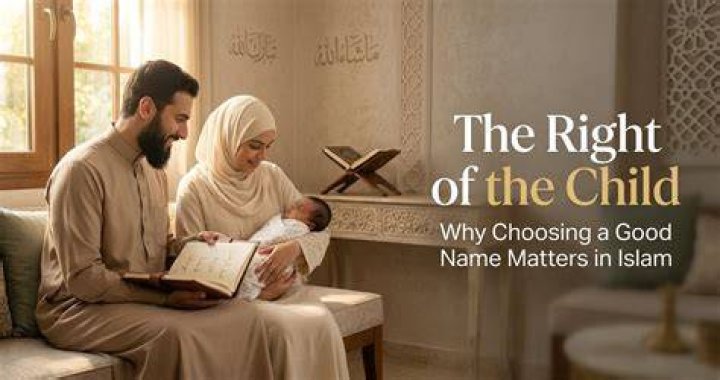 How do you name a child in Islam?