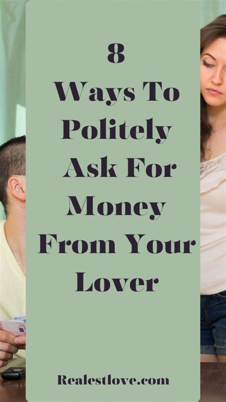How do you politely ask a friend for money?