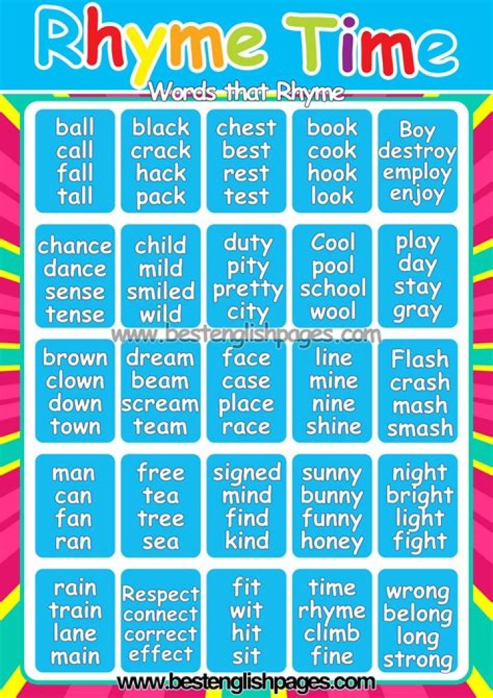 How do you practice rhyming?