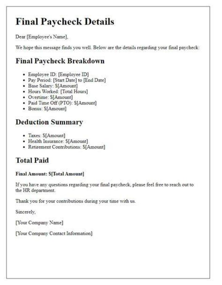 How do you process final pay for a deceased employee?