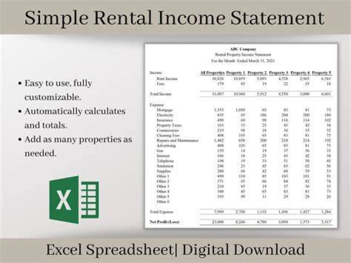 How do you prove rental income?