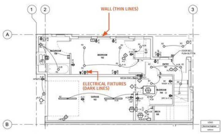 How do you read electrical drawings?