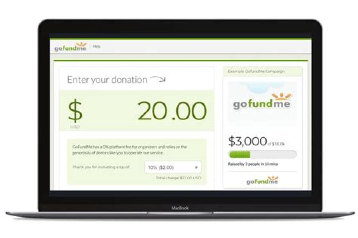How do you receive donations on GoFundMe?