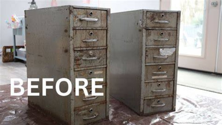 How do you refurbish old metal?