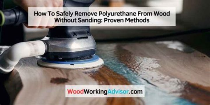 How do you remove polyurethane without sanding?