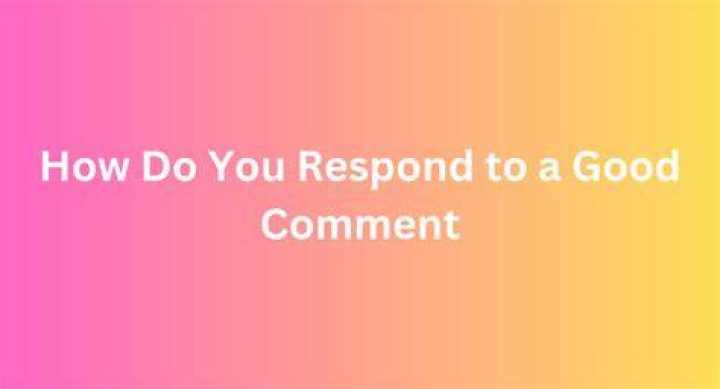 How do you reply to a comment?