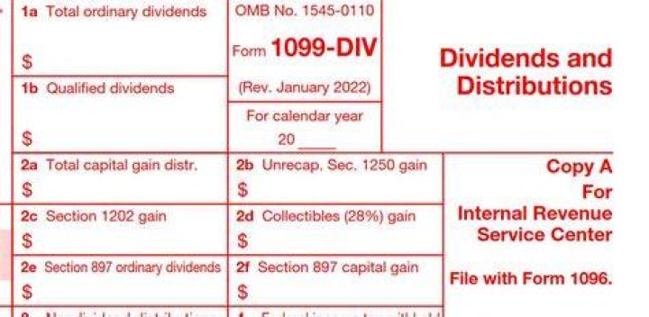 How do you report dividends and distributions?
