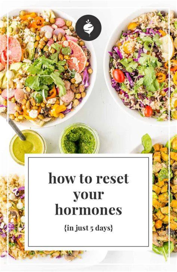 How do you reset your hormones?