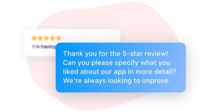 How do you respond to a five star review?