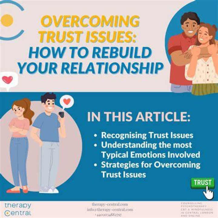 How do you save a relationship with trust issues?