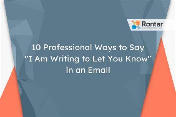 How do you say I am wondering in an email?