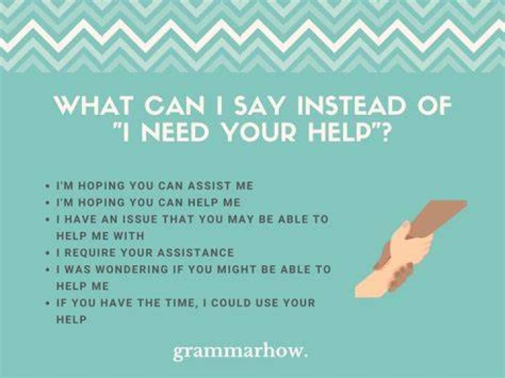 How do you say I need assistance?
