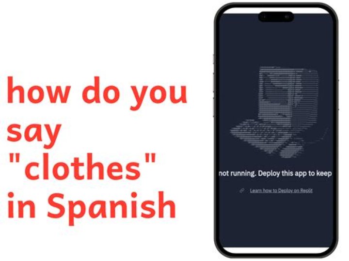 How do you say I want to buy clothes in Spanish?