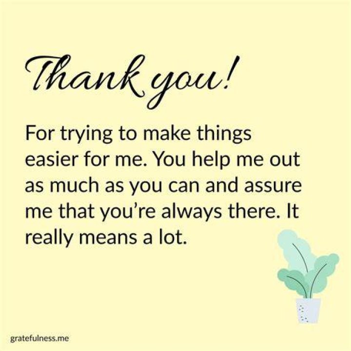 How do you say thank you for being helpful?