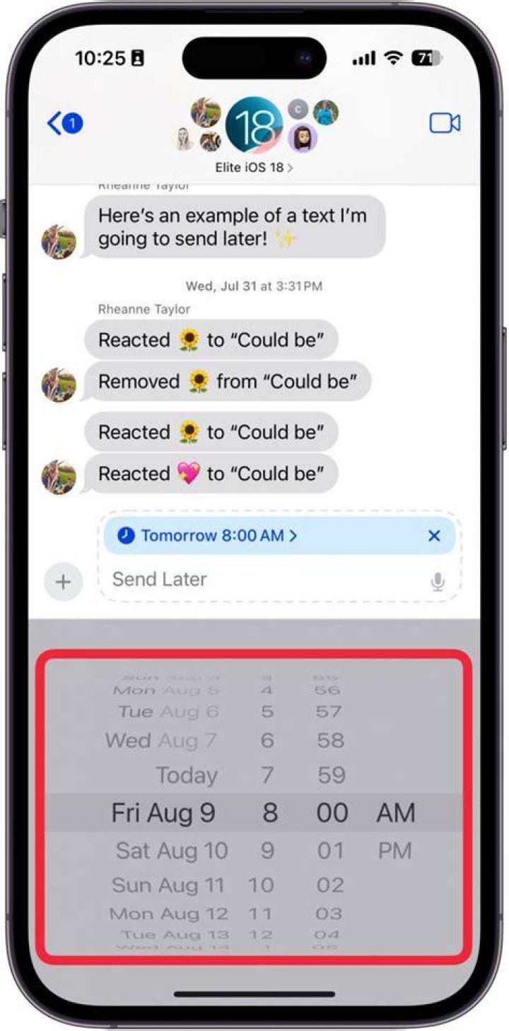 How do you send a timed response?