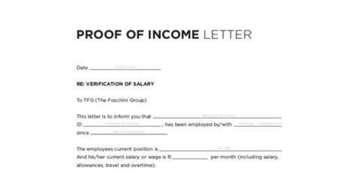 How do you show proof of income for self-employment?