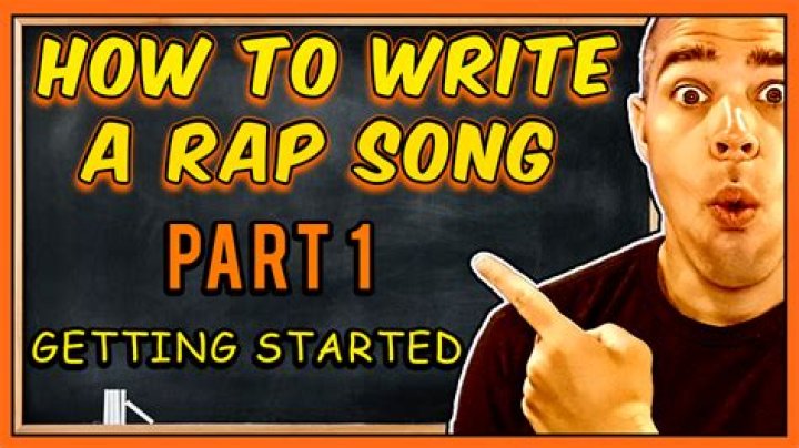 How do you start off a rap song?