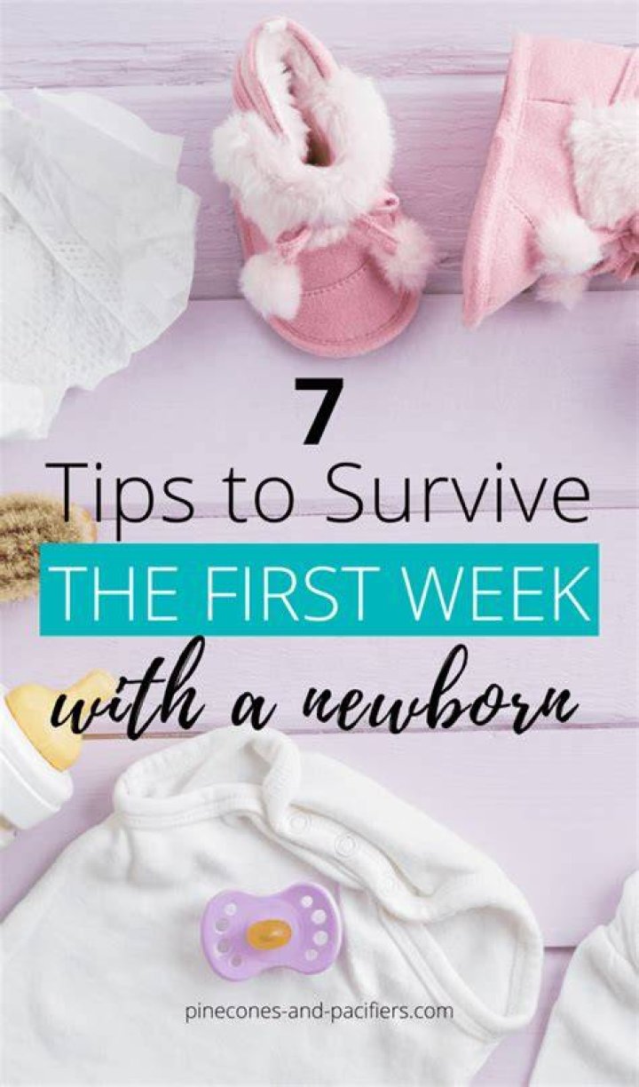 How do you survive the first week with a newborn?