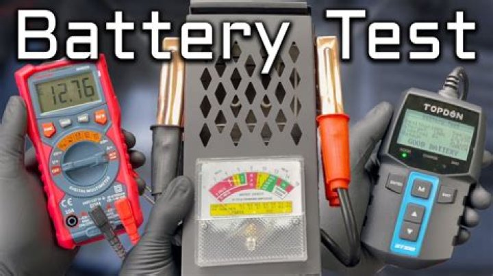 How do you test a rechargeable battery?